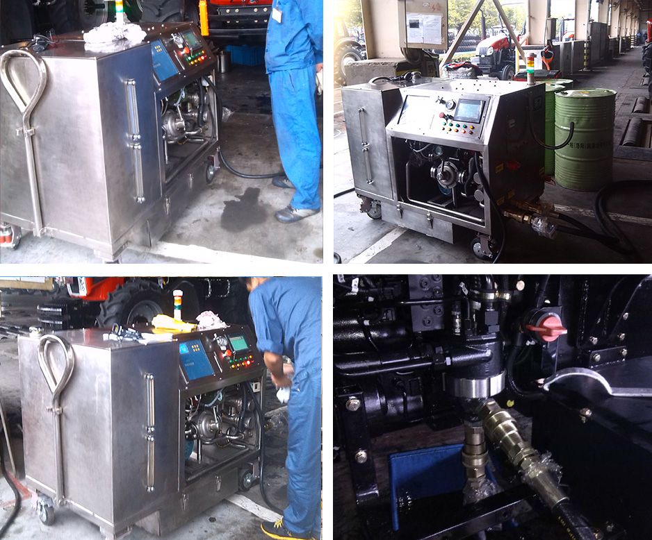 液壓油濾油機(jī)使用現(xiàn)場