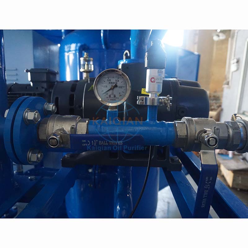 plc雙級濾油機細節(jié)