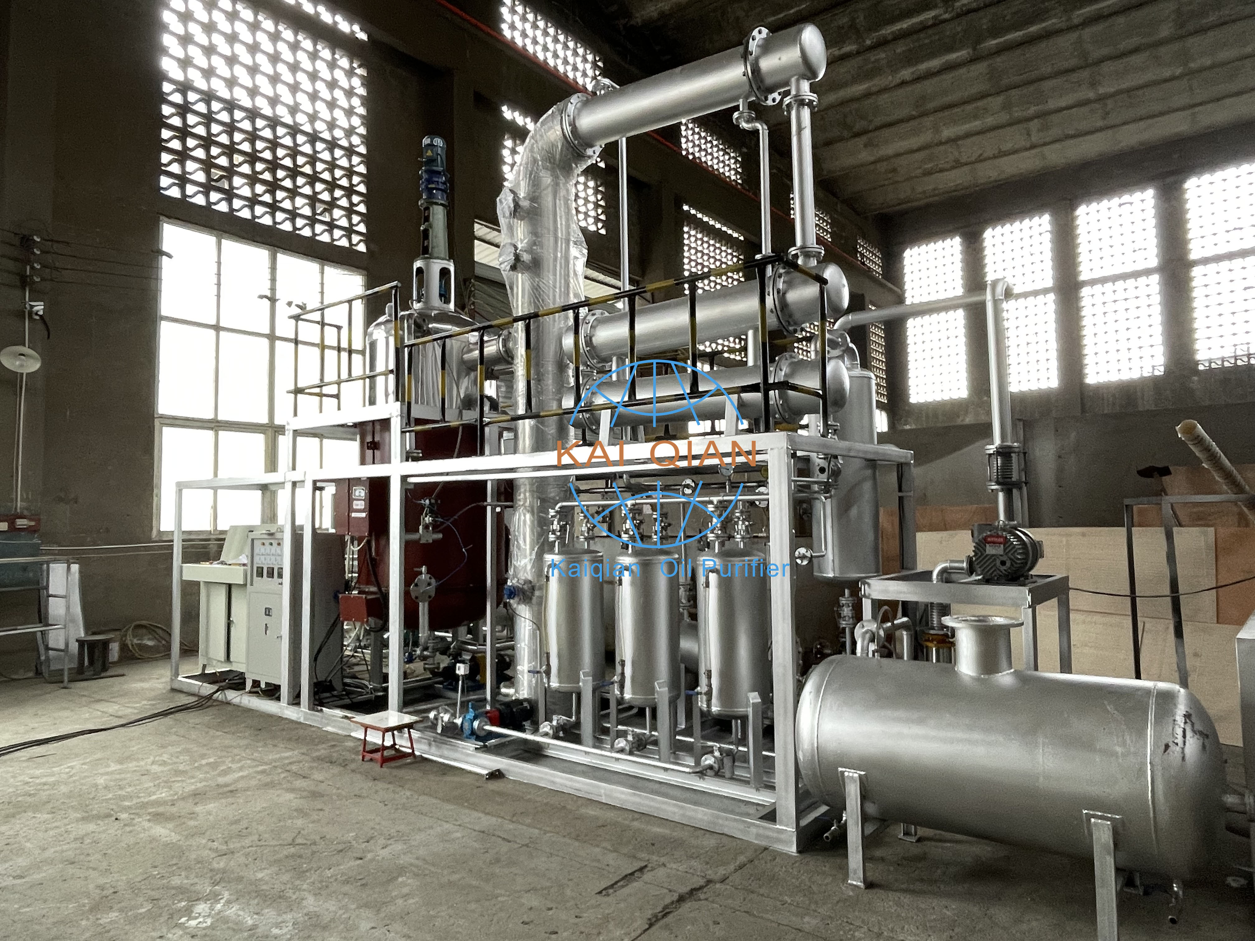 廢機油蒸餾柴油設(shè)備工藝介紹！(圖3)